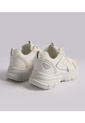 Tenis Para Mujer Casual Color Blanco Marca Ostu #40720130