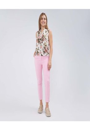 Blusa Para Mujer Manga Sisa Color Crema Marca Ostu #40121010