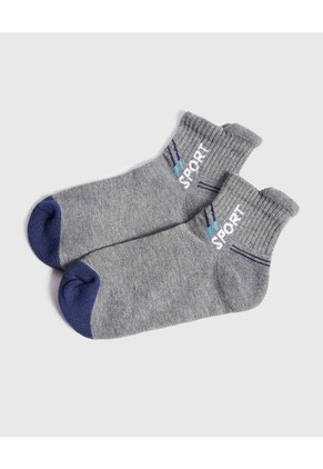 Medias Infantil Niño Tobillera Color Negro Marca Ostu #80980149