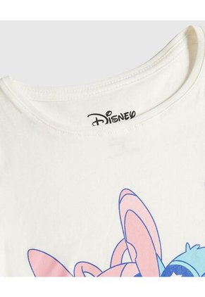 Camiseta Disney Stitch Y Angel De Infantil Niña #90090278