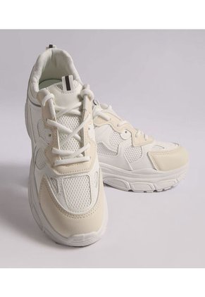Tenis Para Mujer Casual Color Blanco Marca Ostu #40720130