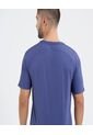 Camiseta Para Hombre Manga Corta Color Azul Marca Ostu #60091491 de Ostu