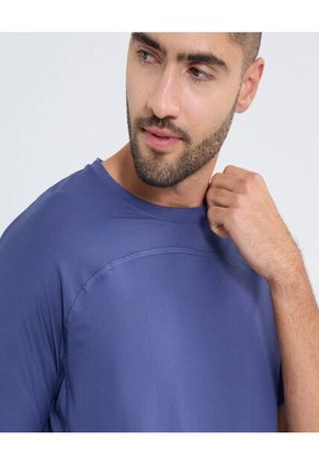 Camiseta Para Hombre Manga Corta Color Azul Marca Ostu #60091491