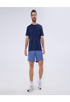 Camiseta Para Hombre Manga Corta Color Azul Oscuro Marca Ostu #60091346