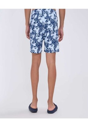 Pantaloneta Para Hombre De Baño Corta Color Azul Claro Marca Ostu #60270041