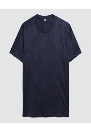 Camiseta Para Hombre Manga Corta Color Azul Oscuro Marca Ostu #60091346