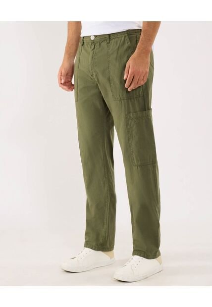 Pantalón Para Hombre Moda Color Verde Marca Ostu #60070516