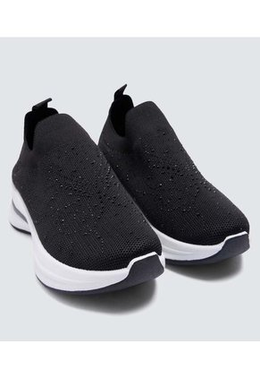 Tenis Para Mujer Sport Color Negro Marca Ostu #40720144