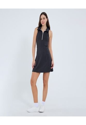 Vestido Para Mujer M/Sisa Corto Color Negro Marca Ostu #40170304 Ostu