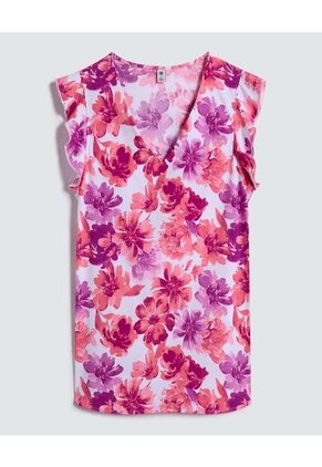 Blusa Para Mujer Manga Sisa Color Rosado  Marca Ostu #40120991