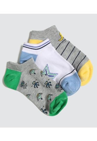 Medias Para Niño Invisible Color Pack X Marca Ostu #80980117 Ostu