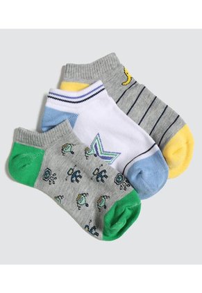 Medias Para Niño Invisible Color Pack X Marca Ostu #80980117