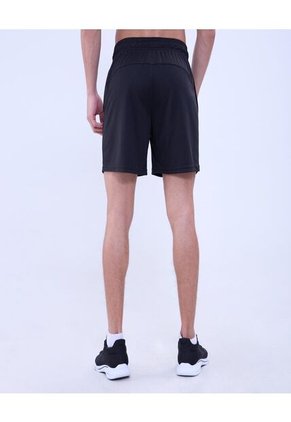 Bermuda Para Hombre Deportiva Medio Color Negro Marca Ostu #60100412