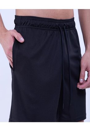 Bermuda Para Hombre Deportiva Medio Color Negro Marca Ostu #60100412