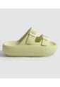 Sandalias Para Mujer  Color Verde  Marca Ostu #40690007 de Ostu