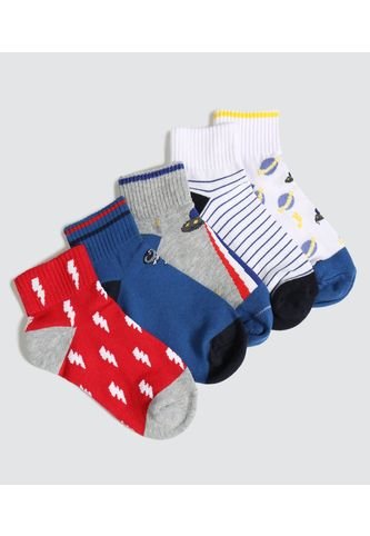 Medias Para Niño Tobillera Color Pack X Marca Ostu #80980126 Ostu