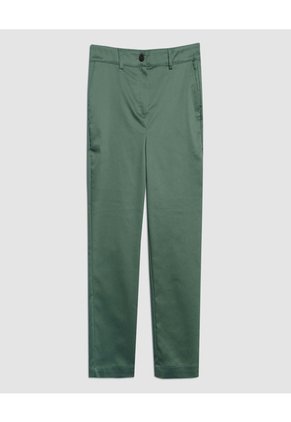 Pantalon Para Mujer Capri Color Verde  Marca Ostu #40070560