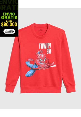 Buzo Spider-Man Thwip  Para Infantil Niño #80060186 Ostu Ostu