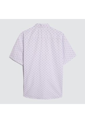 Camisa Para Hombre Manga Corta Con Bolsillo Color Blanco Marca Ostu #60010665