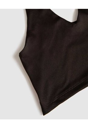 Top Para Mujer Top Color Negro Marca Ostu #40220369