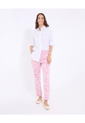 Camisa  Para Mujer Manga Larga Color Blanco Marca Ostu #40010361