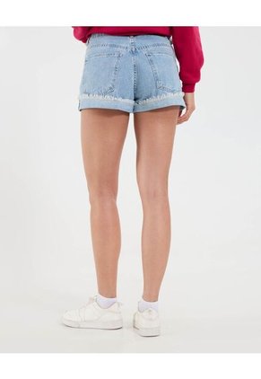 Short Para Mujer Relax Color Azul Marca Ostu #40190342