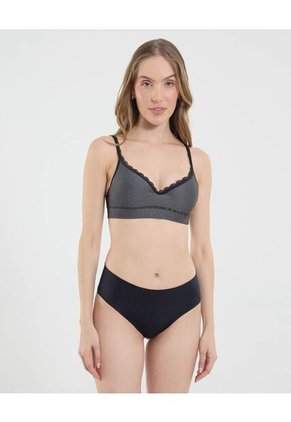 Top Para Mujer Top Color Negro Marca Ostu #40220382