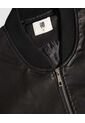 Chaqueta Para Hombre Pu Color Negro Marca Ostu #60080144 de Ostu