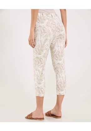 Pantalon Para Mujer Capri Color Verde Claro Marca Ostu #40070773