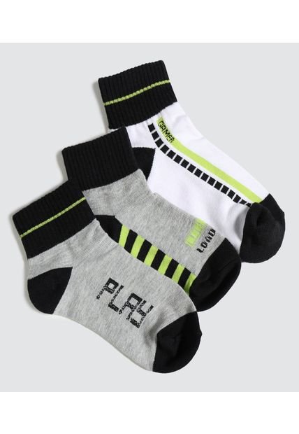 Medias Para Niño Tobillera Color Pack X Marca Ostu #80980122