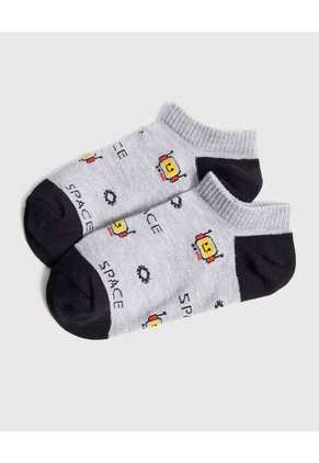 Medias Infantil Niño Invisible Color Negro Marca Ostu #80980152