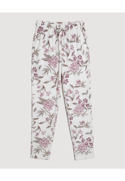 Pantalón  Para Mujer Jogger Color Crema Marca Ostu #40070876