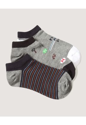 Medias Para Niño Invisible Algodon Color Pack X Marca Ostu #80980083