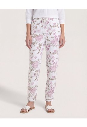 Pantalón  Para Mujer Jogger Color Crema Marca Ostu #40070876