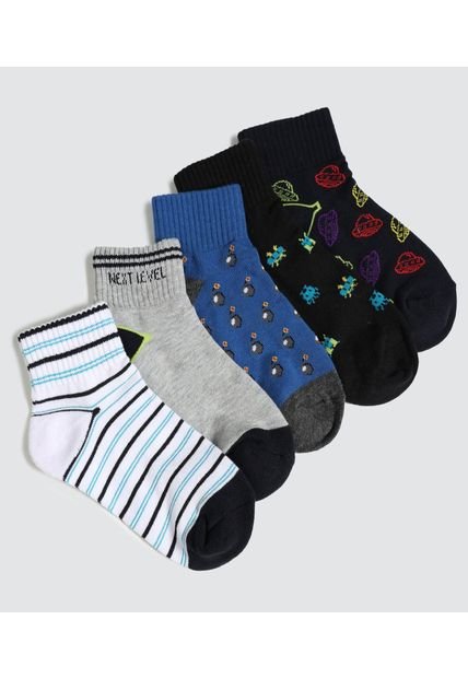 Medias Para Niño Tobillera Color Pack X Marca Ostu #80980127