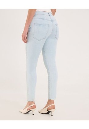 Jean Para Mujer Skinny Color Azul Claro Marca Ostu #40160425
