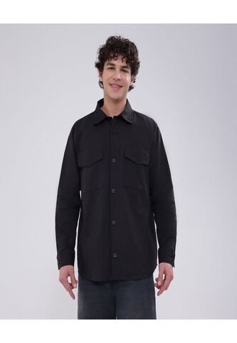 Chaqueta Para Hombre  Color Negro Marca Ostu #60080150 Ostu