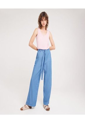 Top Para Mujer Cuello Redondo Color Rosado Marca Ostu #40220255