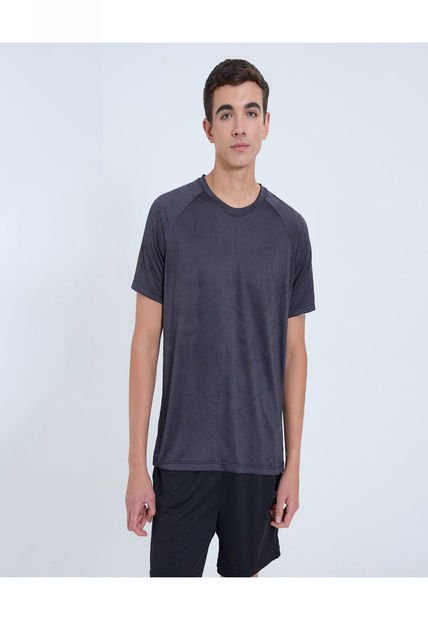 Camiseta Para Hombre Manga Corta Cuello Redondo Color Negro Marca Ostu #60091631