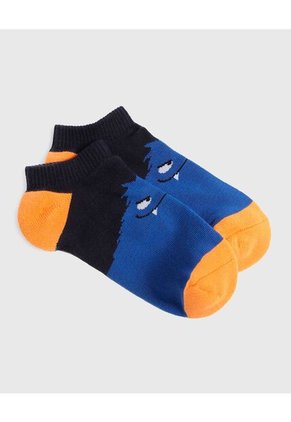 Medias Infantil Niño Invisible Color Negro Marca Ostu #80980128