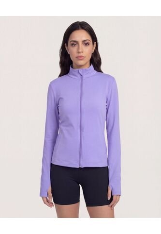 Buzo  Para Mujer Cuello Alto O Cuello Tortuga Color Lila Marca Ostu #40060510 Ostu