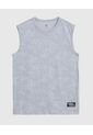 Camiseta Para Hombre Manga Sisa Cuello Redondo Color Gris Marca Ostu #60091671 de Ostu