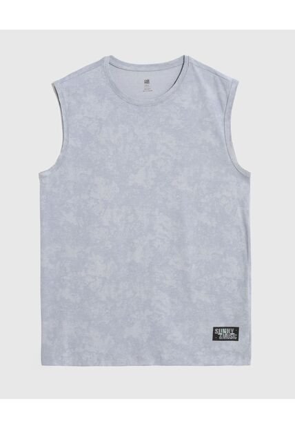 Camiseta Para Hombre Manga Sisa Cuello Redondo Color Gris Marca Ostu #60091671