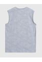 Camiseta Para Hombre Manga Sisa Cuello Redondo Color Gris Marca Ostu #60091671 de Ostu
