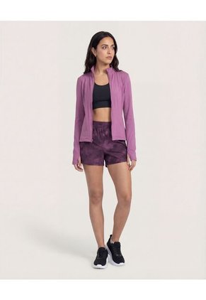 Buzo  Para Mujer Cuello Alto O Cuello Tortuga Color Morado Marca Ostu #40060511