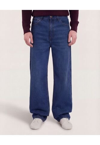 Jean  Para Hombre Loose Color Azul Marca Ostu #60160454 Ostu