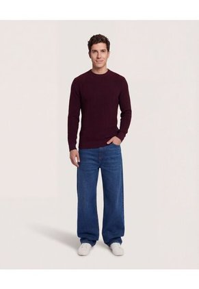 Jean  Para Hombre Loose Color Azul Marca Ostu #60160454