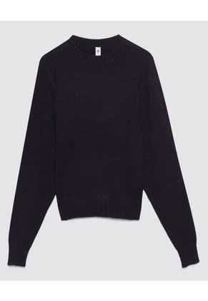 Saco Para Mujer Cuello Redondo Color Negro Marca Ostu #40330077