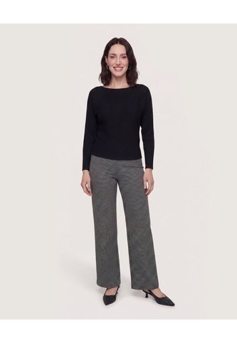 Saco Textura Ojal  Para Mujer Negro Ostu Ostu