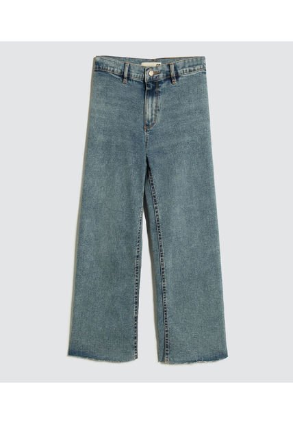 Jean Para Niña Culotte Color Azul  Marca Ostu #90160080